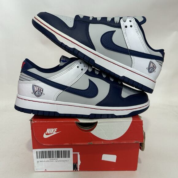 Nike NBA x Dunk EMB Low 75th Anniversary - “Nets” main image 5
